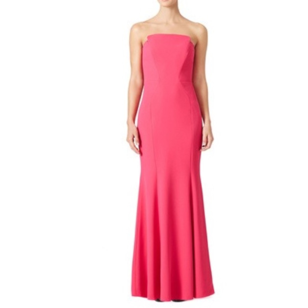 Jill Jill Stuart Peony Strapless Gown